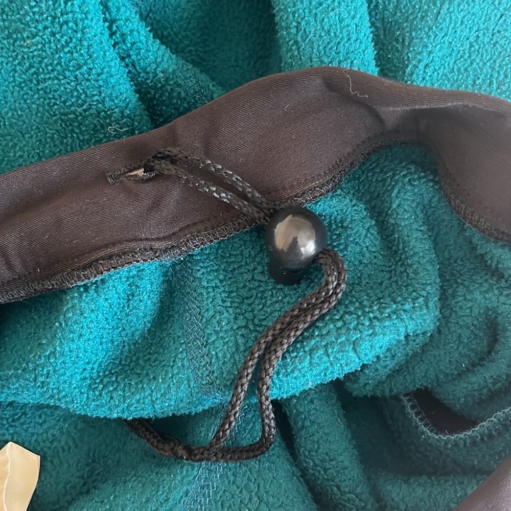 REI teal polartec fleece 200 mid weight pants - Picture 4 of 5